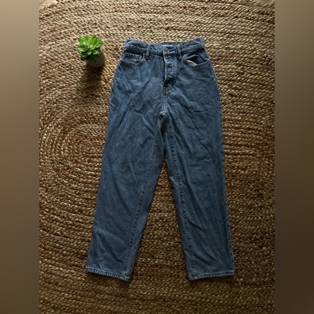 HIGH RISE STRAIGHT JEANS - Picture 2 of 7